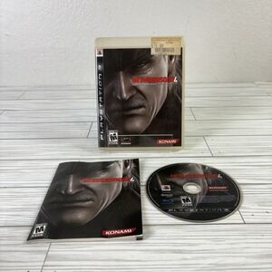 Metal Gear Solid 4: Guns of the Patriots (Sony PlayStation 3, 2008) - CIB